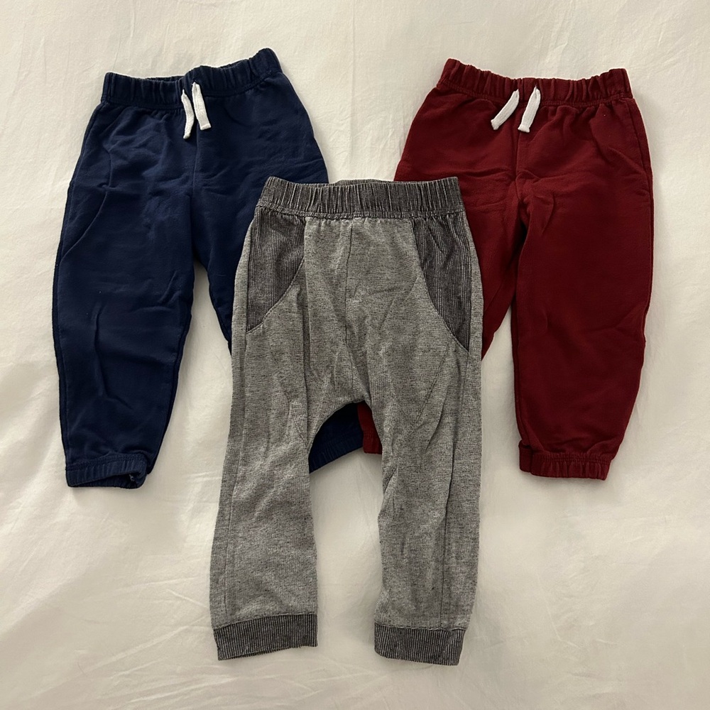 Bundle of 3 Cat & Jack baby pants size 18M